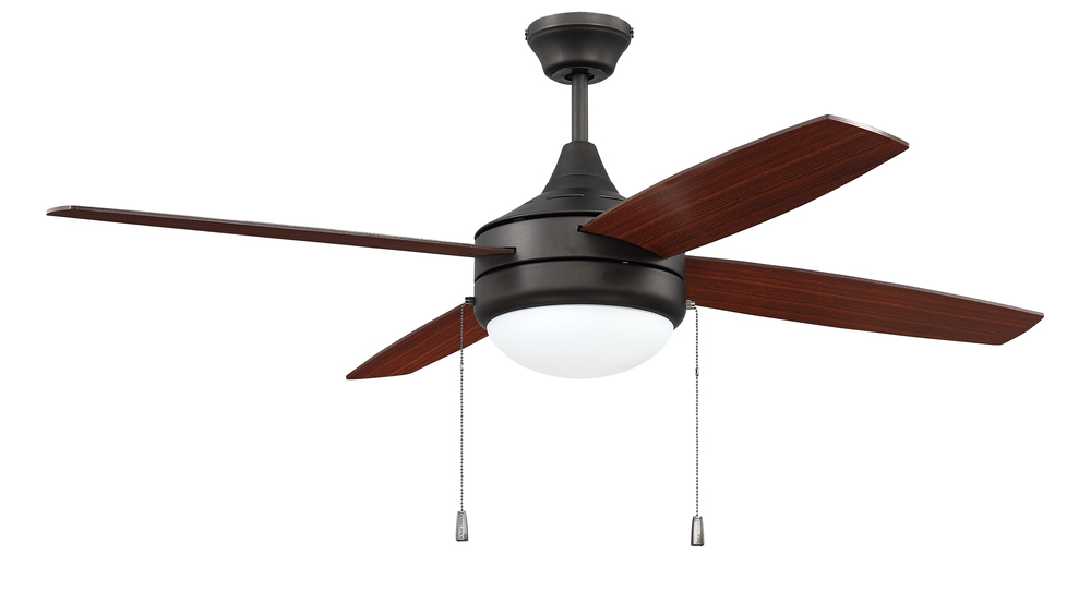 52 Ceiling Fan W 4 Blades Led Light Kit 9v7et J Landon