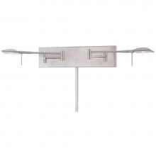 George Kovacs P4329-084 - George''S Reading Room? - 2 Light Led Swing Arm Wall