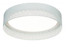  ASHF1214L30D1WH - Ash LED Flush Mount - 12'' - White