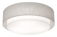  SAF2332LAJUD-LW - Sanibel 23'' LED Ceiling - White Finish Linen White Shade