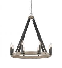  3878-693 - 8 LIGHT CHANDELIER