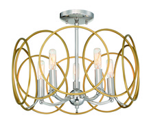  4025-679 - 5 LIGHT PENDANT/SEMI FLUSH