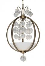  4503-292 - Three Light Bronze Up Pendant