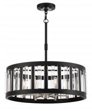  5495-729 - 6 LIGHTS PENDANT FIXTURE IN METAL