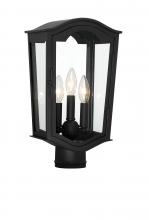  73206-66 - 3 LIGHT OUTDOOR POST