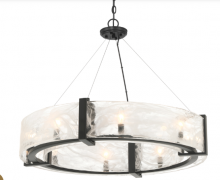  3619-66A - Cloud Break - 8 LT Pendant