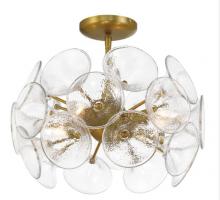  3654-695 - Winter - 4 LT Semi Flush Mount