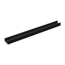  NATL-420B - 4-ft Plastic Channel for Tape Light, Black