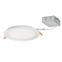  NFLIN-R81550WWLE3 - 8" FLIN Round Recessed LED, 1900lm, 5000K, 20W, 120V Triac/ELV Dimming, White