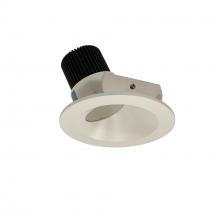  NIO-4RW30XWW/10 - 4" Iolite LED Round Wall Wash, 1000lm / 14W, 3000K, White Reflector / White Flange