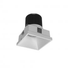  NIO-4STLNDC35XMPW/10 - 4" Iolite LED Square Trimless Downlight, 1000lm / 14W, 3500K, Matte Powder White Finish