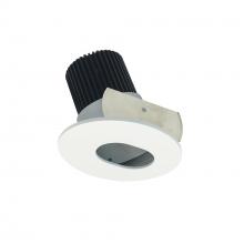  NIOB-2RSL40XMPW/10 - 2" Iolite LED Round Adjustable Slot Aperture, 1000lm / 14W, 4000K, Matte Powder White Slot