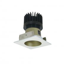  NIOB-2SNDC50XCHMPW/HL - 2" Iolite LED Square Reflector with Round Aperture, 1500lm/2000lm/2500lm (varies by housing),