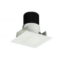  NIOB-2SNDC35QMPW - 2" Iolite LED Square Reflector with Round Aperture, 10-Degree Optic, 800lm / 12W, 3500K, Matte