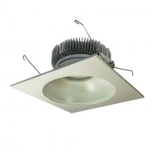  NLCB2-6531530WW - 6" Cobalt Dedicated High Lumen Square/Round, 1500lm, 3000K, White Reflector / White Flange