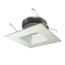  NLCB2-6561540MPW - 6" Cobalt Dedicated High Lumen Square/Square, 1500lm, 4000K, Matte Powder White Reflector /