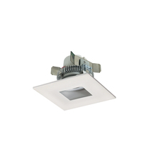  NLCBC2-45530WW/A - 4" Cobalt Click LED Retrofit, Square Pinhole, 750lm / 10W, 3000K, White Flange