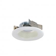  NLCBS-4W528540WW - 4" Cobalt Shallow High Lumen LED Trim, Round Baffle, 850lm, 4000K, White