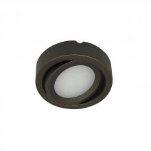  NMP-A27BZ - 12V Josh Adjustable LED Puck Light, 300lm / 2700K, Bronze Finish