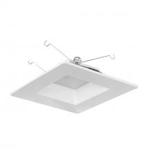  NOXAC-63630WW/HL - 6" AC Onyx Square LED Retrofit Reflector, 1100lm / 17W, 3000K, White Finish