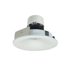  NPR-4RNB30XMPW - 4" Pearl LED Round Bullnose Retrofit, 1000lm / 12W, 3000K, Matte Powder White Finish