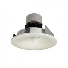  NPR-4RNB30XWW - 4" Pearl LED Round Bullnose Retrofit, 1000lm / 12W, 3000K, White Finish