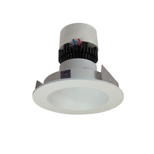  NPR-4RNDC40XWW - 4" Pearl LED Round Retrofit Reflector, 1000lm / 12W, 4000K, White Reflector / White Flange