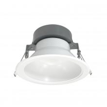  NQZ2-61TWTW-MPW - 6" Quartz Tunable White / Tunable Wattage Recessed LED Downlight, Matte Powder White