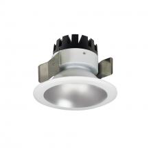  NRM3-51L127FHZW - 5" Marquise III Round Open Reflector, 900lm, 2700K, Flood Optic, Haze Reflector/White Flange