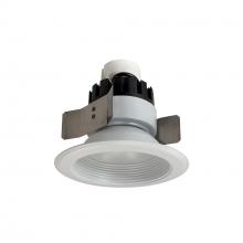  NRMC3-52L140NWW - 5" Marquise III Retrofit, White Baffle/White Flange, 120-277V; 0-10V Dimming, 1300lm / 12W,