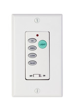  CW-AC-W - Wall Switch only for AC fans w/ LED (CW-AC Series)