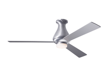  ALT-FM-BA-52-WH-271-002 - Altus Flush Fan; Brushed Aluminum Finish; 52" White Blades; 17W LED; Fan Speed and Light Control