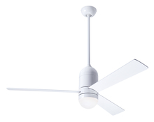  CIR-GW-50-WH-355-WC - Cirrus DC Fan; Gloss White Finish; 50" White Blades; 17W LED; Wall Control