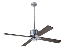  IND-GV-50-GY-NL-WC - Industry DC Fan; Galvanized Finish; 50" Graywash Blades; No Light; Wall Control