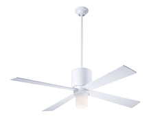  LAP-GW-50-SV-552-002 - Lapa Fan; Gloss White Finish; 50" Silver Blades; 17W LED; Fan Speed and Light Control (3-wire)