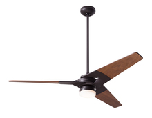  TOR-DB-52-MG-271-002 - Torsion Fan; Dark Bronze Finish; 52" Mahogany Blades; 17W LED; Fan Speed and Light Control (3-wi