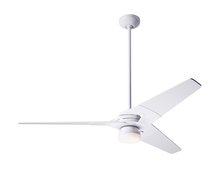  TOR-GW-52-WW-271-002 - Torsion Fan; Gloss White Finish; 52" Whitewash Blades; 17W LED; Fan Speed and Light Control (3-w