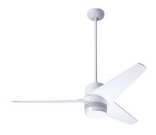  VEL-GW-48-WH-NL-RC - Velo DC Fan; Gloss White Finish; 48" White Blades; No Light; Handheld Remote Control