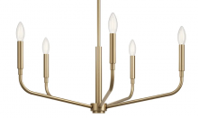 Kichler 52717CPZ - Chandelier 5Lt