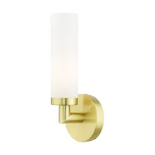  10103-12 - 1 Lt Satin Brass ADA Single Sconce