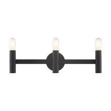  10343-04 - 3 Lt Black ADA Vanity Sconce