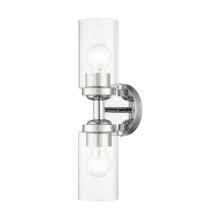  18082-05 - 2 Light Polished Chrome Vanity Sconce