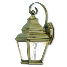  2601-01 - 1 Light AB Outdoor Wall Lantern