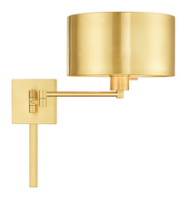  40034-12 - 1 Lt Satin Brass Swing Arm Wall Lamp