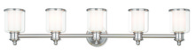  40215-91 - 5 Light Brushed Nickel Bath Light