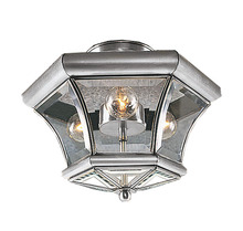  4083-91 - 3 Light Brushed Nickel Ceiling Mount