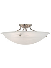  4275-91 - 4 Light Brushed Nickel Ceiling Mount