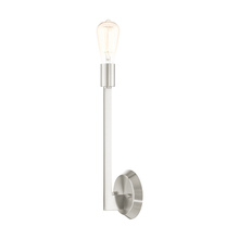  45839-91 - 1 Lt Brushed Nickel Wall Sconce