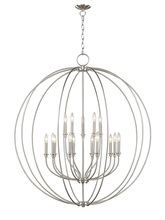  46690-91 - 15 Light BN Foyer Chandelier