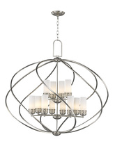  47199-91 - 8 Light + 4 Light BN Foyer Chandelier